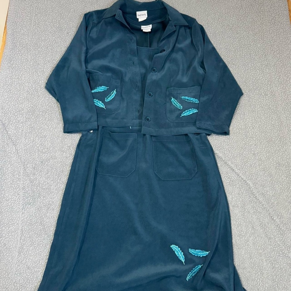 2 Piece Dress And Shirt Bon Worth Size Small And Medium
